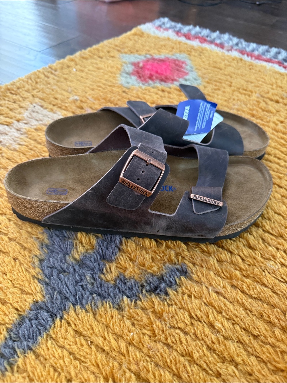 Men’s Birkenstocks Arizona sandals size 45